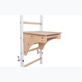 Гимнастическа стълба BenchK 212W+A204 white matte/oak 3
