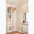 Гимнастическа стълба BenchK 212W+A204 white matte/oak 9