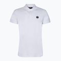 Мъжка тениска поло Pitbull West Coast Polo Slim Logo white