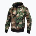 Мъжко яке Pitbull West Coast Athletic с качулка от найлон woodland camo 7