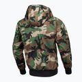 Мъжко яке Pitbull West Coast Athletic с качулка от найлон woodland camo 8
