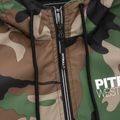 Мъжко яке Pitbull West Coast Athletic с качулка от найлон woodland camo 9