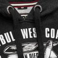 Мъжки суитшърт Pitbull West Coast Hooded Oldschool Razor charcoal melange 4