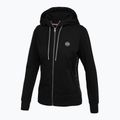 Дамски суитшърт Pitbull West Coast Hooded Zip French Terry black
