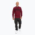 Мъжки суитшърт Pitbull West Coast Crewneck Classic Logo burgundy 2