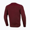 Мъжки суитшърт Pitbull West Coast Crewneck Classic Logo burgundy 7