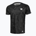 Мъжка тениска Pitbull West Coast Performance Mesh Net Camo All Black Camo black camo