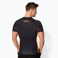 Мъжки рашгард Pitbull West Coast Rash T-S Orange Dog black 3