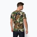 Мъжка тениска Pitbull West Coast Slim Fit Lycra Small Logo woodland camo 3