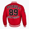 Мъжко яке Pitbull West Coast Silverwing Padded Varsity red 3