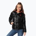 Дамско яке с пух Pitbull West Coast Shine Quilted Hooded black