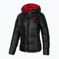 Дамско яке с пух Pitbull West Coast Shine Quilted Hooded black 4