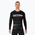 Мъжки рашгард с дълъг ръкав Pitbull Rashguard Street Dog black