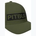 Pitbull West Coast Мъжка пълна шапка ,,Hilltop" Stretch Fitted olive 4