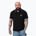 Мъжка поло тениска Pitbull West Coast Polo Pique Stripes Regular black