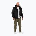 Мъжко зимно яке Pitbull Beejay 2 Hooded Bomber black 2