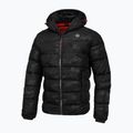Мъжко зимно яке Pitbull Airway 5 с подплатена качулка all black camo 3