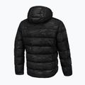 Мъжко зимно яке Pitbull Airway 5 с подплатена качулка all black camo 4