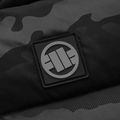 Мъжко зимно яке Pitbull Airway 5 с подплатена качулка all black camo 8