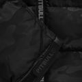 Мъжко зимно яке Pitbull Airway 5 с подплатена качулка all black camo 12