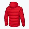 Мъжко пухено яке Pitbull West Coast Airway 4 Padded Hooded Down Jacket red 6