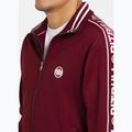 Спортно горнище Pitbull West Coast Trackjacket Tape Logo Terry Group burgundy 4