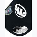 Pitbull Snapback ,,Лого" Хибридна бейзболна шапка в тъмночервен цвят 4