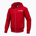 Мъжко яке Pitbull West Coast Athletic Hilltop Hooded Nylon red