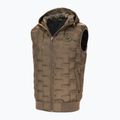 Мъжки елек Pitbull West Coast Eclipse Hooded Padded coyote brown 4