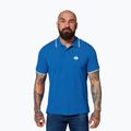 Мъжка поло тениска Pitbull Polo Pique Stripes Regular royal blue