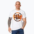 Мъжка тениска Pitbull West Coast Orange Dog 24 white