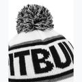Мъжка зимна шапка Pitbull Beanie Fleming II white/black 3