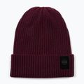 Зимна шапка Pitbull Beanie Velcro Logo burgundy
