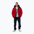 Мъжко зимно яке Pitbull Barles Ribstop Padded Hooded red 2