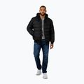 Мъжко яке Pitbull Hidden Quilted Hooded black/black 2