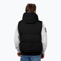 Мъжки елек Pitbull Patton Quilted Hooded Glovesleeveless black 3