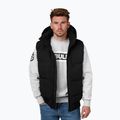 Мъжки елек Pitbull Patton Quilted Hooded Glovesleeveless black 4