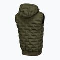 Мъжки елек Pitbull Carver Quilted Hooded olive 4