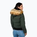 Дамско зимно яке Pitbull Azalea Quilted Hooded olive 3