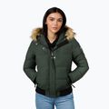 Дамско зимно яке Pitbull Azalea Quilted Hooded olive 4