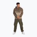 Мъжки суитшърт Pitbull Hilltop 2 Hooded brown/pale sand 2