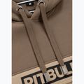 Мъжки суитшърт Pitbull Hilltop 2 Hooded brown/pale sand 7