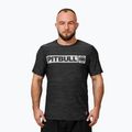 Pitbull Hilltop Casual Sport черна меланж мъжка тениска