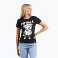 Pitbull Puppy 2 дамска тениска черна