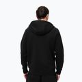 Мъжки суитшърт с качулка и цип Pitbull Dogwood черен 3