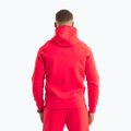 Мъжки суитшърт с качулка и цип Pitbull Dogwood fluo/red 3