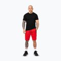 Pitbull Dogwood Sport флуоресцентни/червени мъжки шорти 2