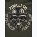 Мъжки суитшърт с яка Pitbull Para Bellum старо зелено 5