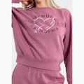 Pitbull дамски суитшърт Manzanita Heart Crewneck Sweatshirt розов 4
