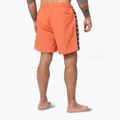 Мъжки къси панталони за плуване Pitbull Blackmore bright salmon 3